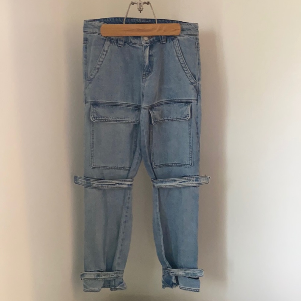 NWOT Fashion Nova Velcro Jeans 🔥